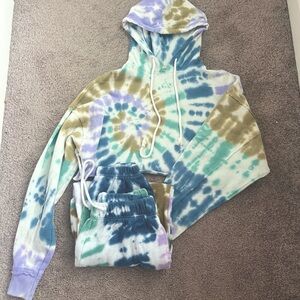 Tie-Dye Aeropostale matching sweat set